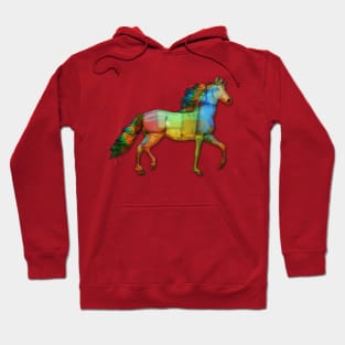 A Unicorn Gone Cubism! Hoodie